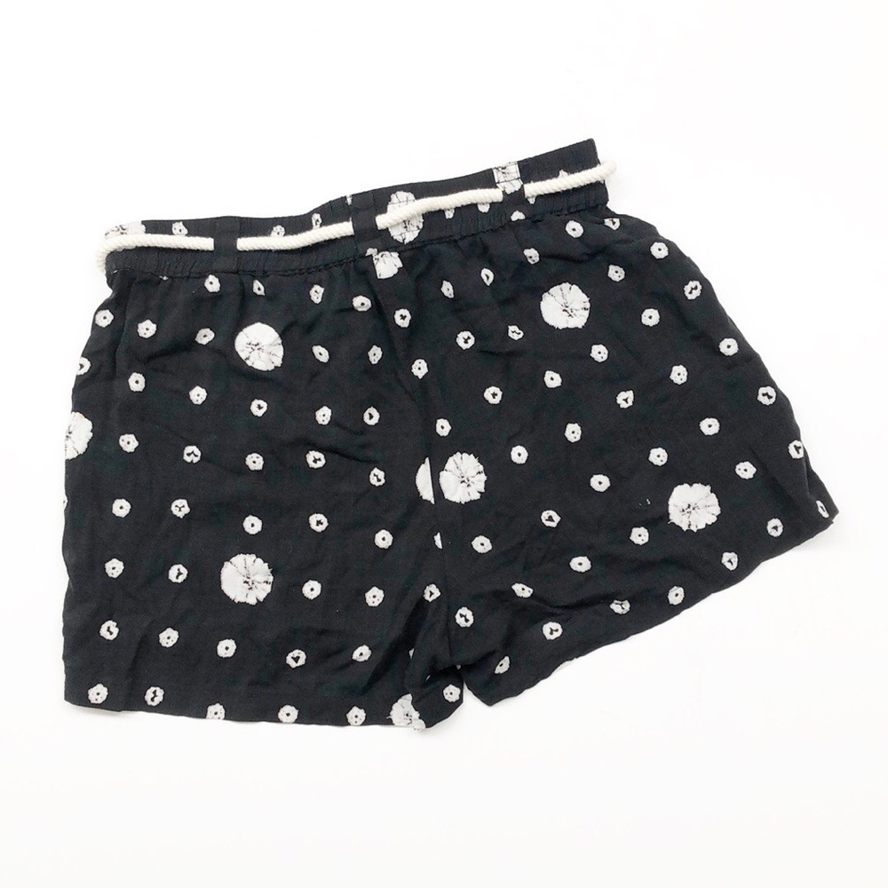 Splendid black & white printed rope lounge shorts - Picture 3 of 8